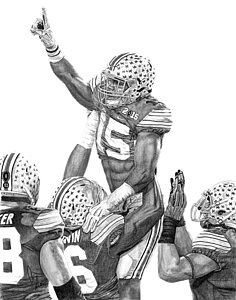 236x300 Ohio State Football Drawings Pixels - Football Drawings Images