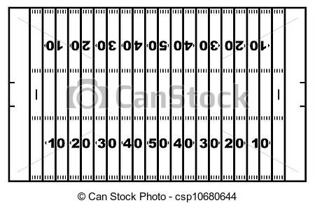450x290 Drawing Of American Football Field - Football Field Drawing