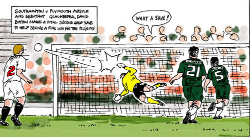 500x275 newspaper gets around photography ban at football event - Football Game Drawing