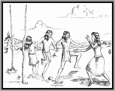 384x304 Official Site Of The Delaware Tribe Of Indians - Football Game Drawing