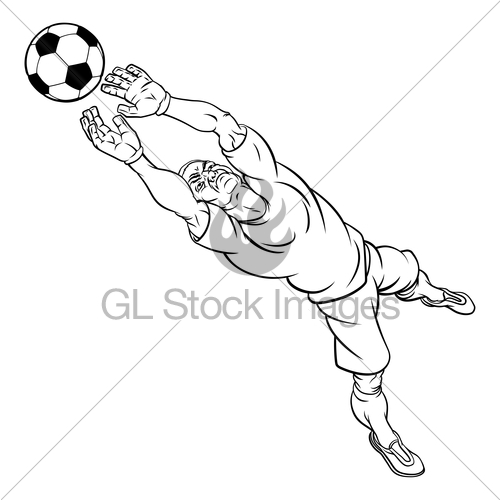 500x500 football goal drawing - Football Goal Drawing