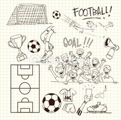 236x235 how to draw a soccer goal in drawings soccer drawing - Football Goal Drawing