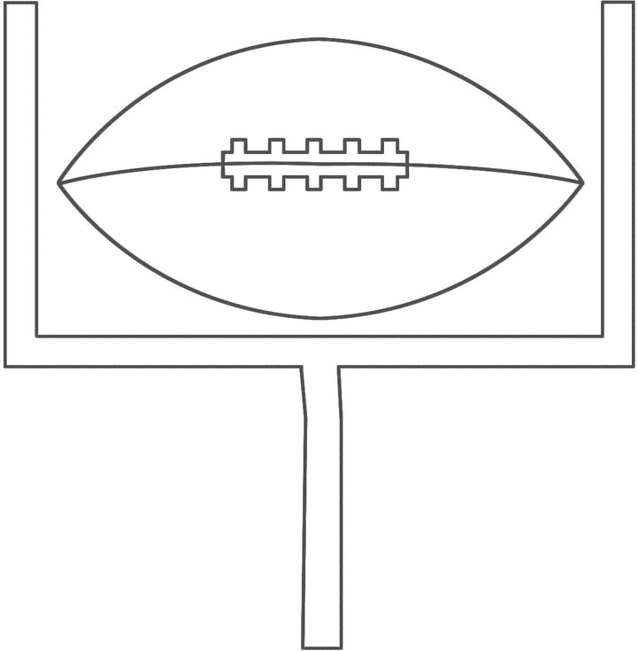Football Goal Post Drawing at Explore collection