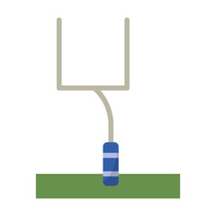 240x240 Drawing American Football Goal Post Vector Illustration - Football Goal Post Drawing