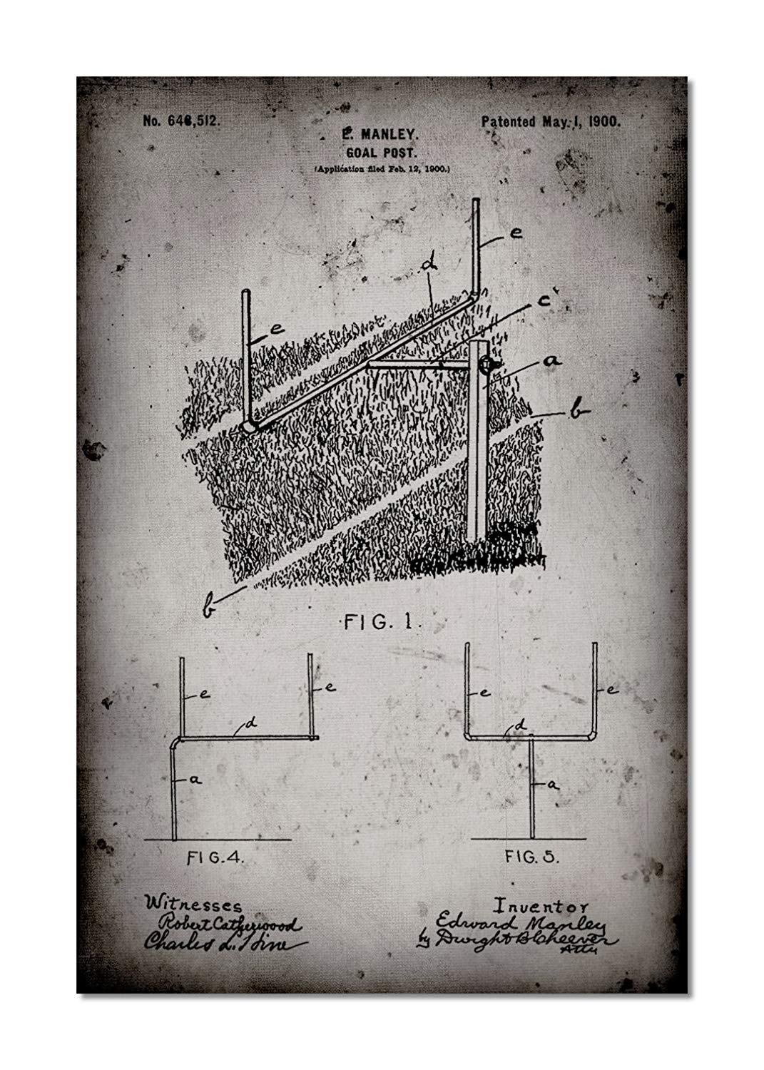 1071x1500 football goal post poster home kitchen - Football Goal Post Drawing