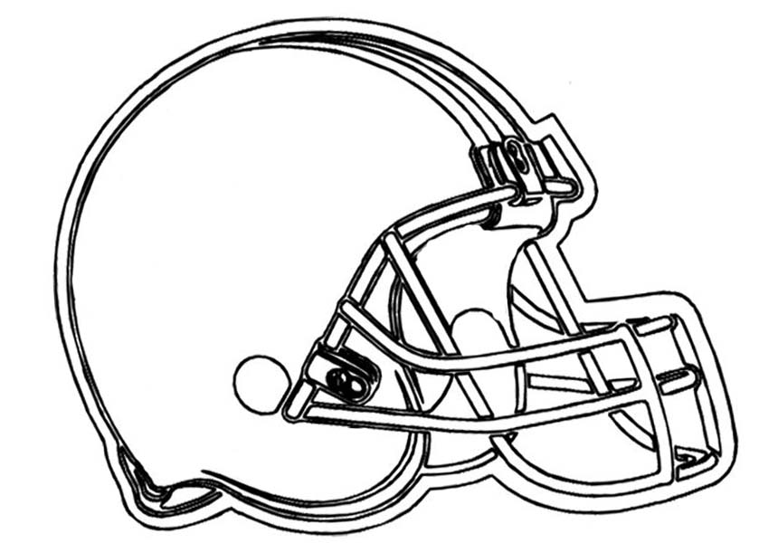 860x600 football helmet clip art line drawing - Football Helmet Drawing