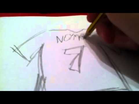 480x360 How To Draw A Football Shirt - Football Kit Drawing