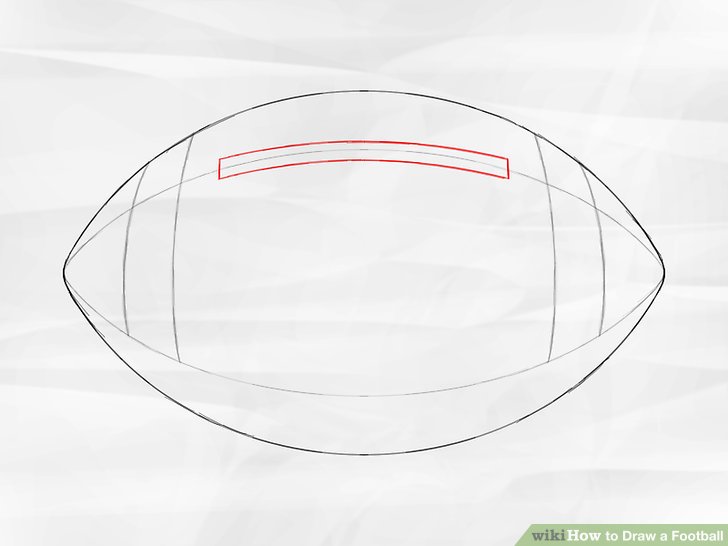 728x546 How To Draw A Football Steps - Football Outline Drawing