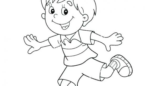 585x329 wondrous ideas football printable coloring pages outline drawing - Football Outline Drawing