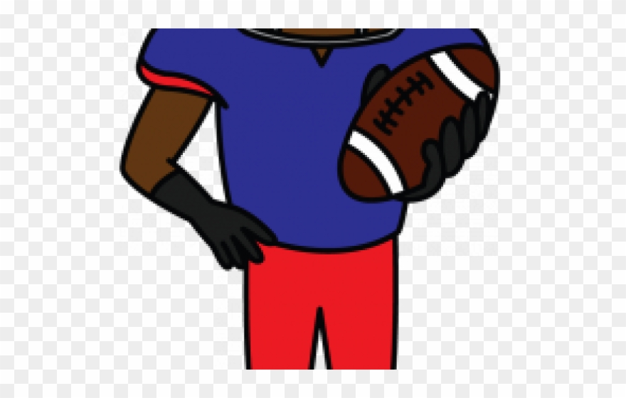 880x560 Sports Activities Clipart Simple Football Player - Football Player Drawing