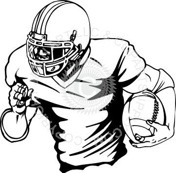 361x354 Drawing Sport Football Player Transparent Png Clipart Free - Football Player Drawing
