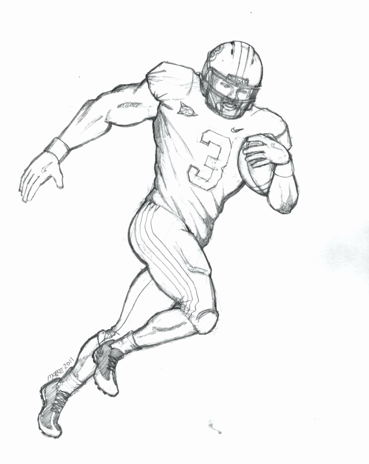 731x920 Football Player Coloring Pages Lovely Coloring Pages Football - Football Player Line Drawing