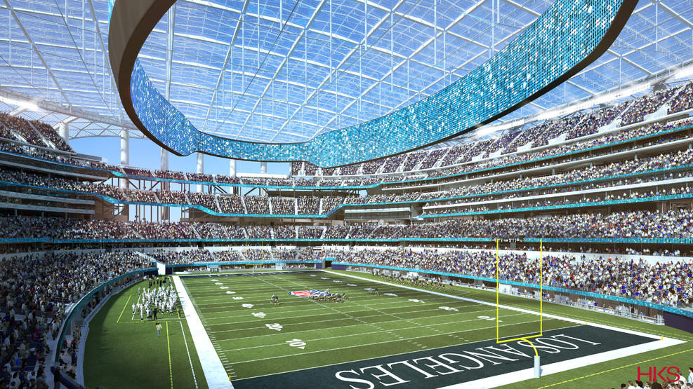 987x555 Development Could Make New Los Angeles Stadium A Year Round Draw - Football Stadium Drawing