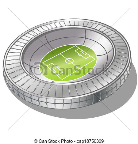 450x470 football soccer stadium vector gradient mash - Football Stadium Drawing