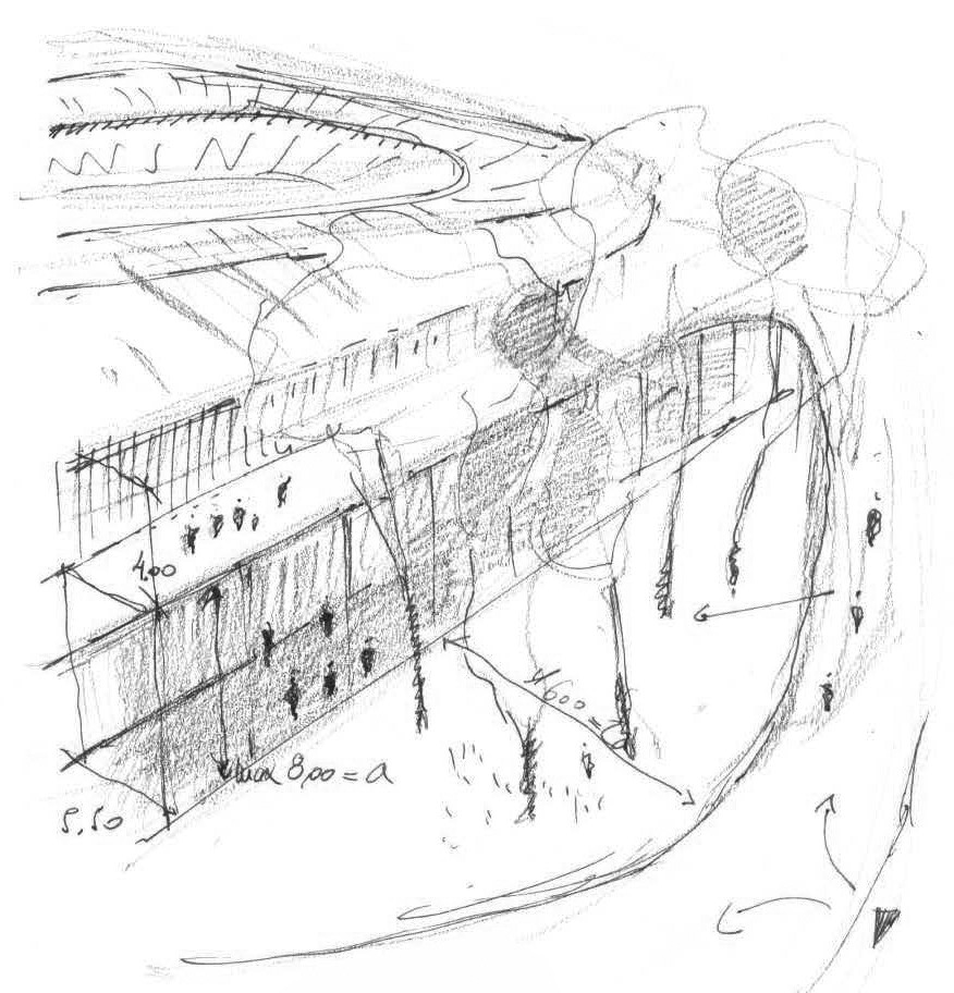 876x912 Gallery Of Nagyerdo Football Stadium Bord - Football Stadium Drawing