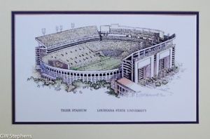 300x198 Lsu Tiger Football Stadium Death Valley Picture - Football Stadium Drawing