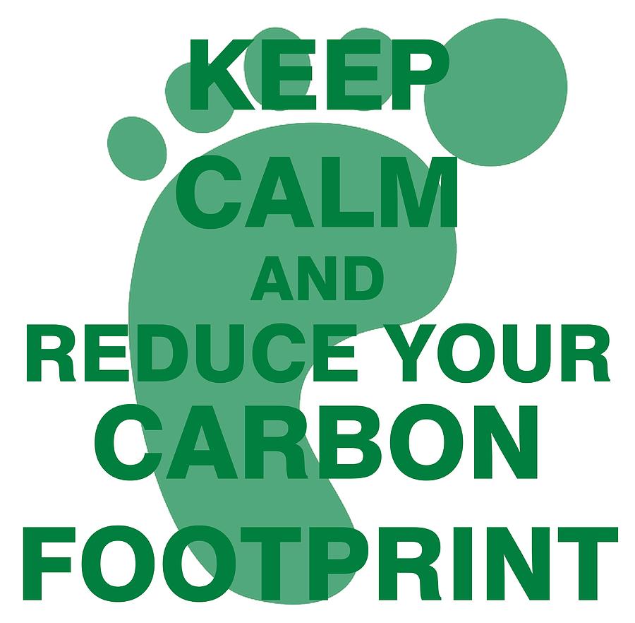 900x882 keep calm and reduce your carbon footprint drawing - Footprint Drawing