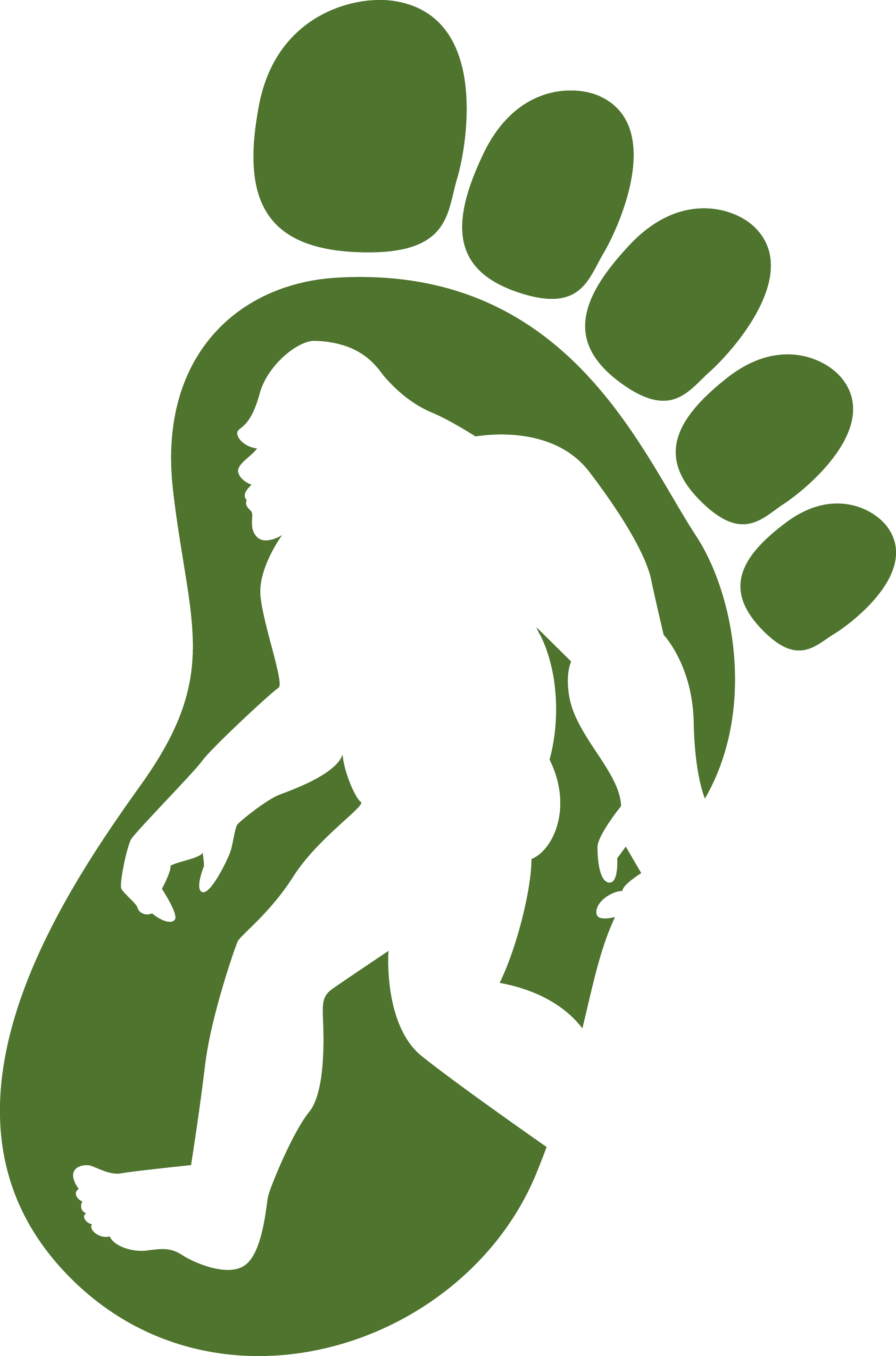 1900x2873 bigfoot footprint drawing the myth free image - Footprint Drawing