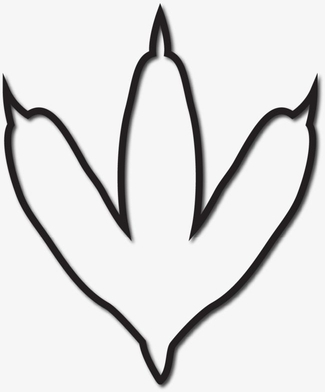 650x783 line footprint, dinosaur footprints, paws, dinosaur paw print png - Footprint Line Drawing