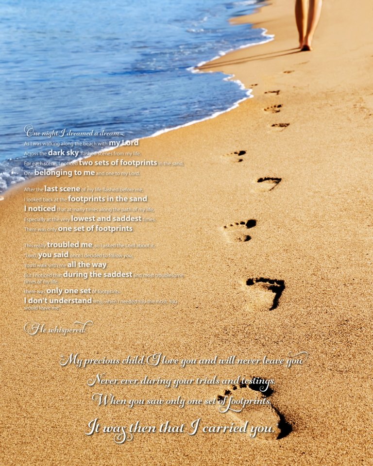 footprints-in-the-sand-drawing-at-paintingvalley-explore