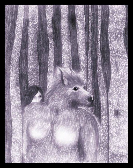 514x650 Footsteps Drawing - Footsteps Drawing