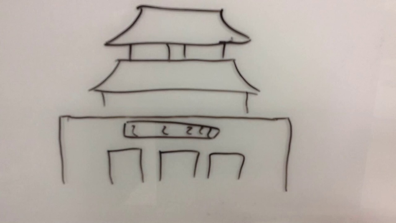 1280x720 Forbidden City Draw My Life - Forbidden City Drawing