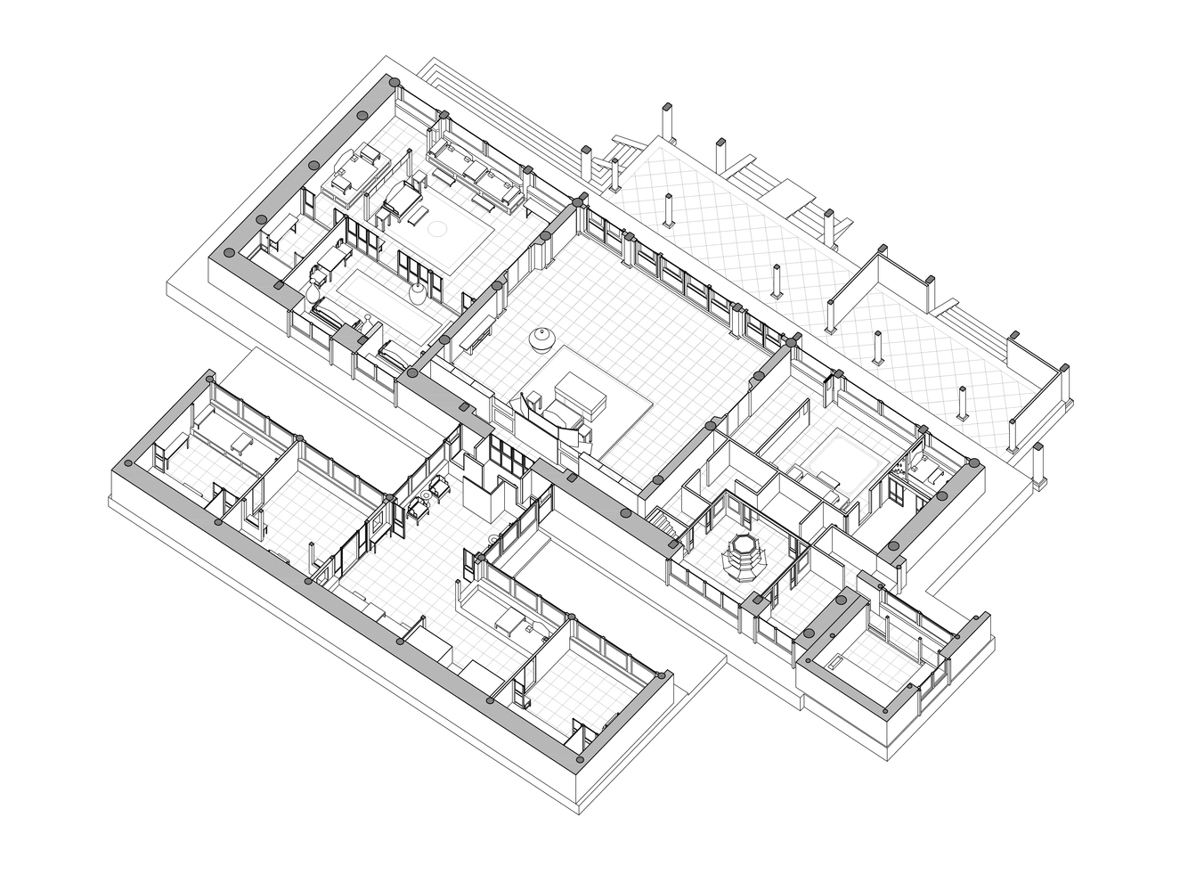 1334x1000 Gallery Of Beijing 'tsuo' Wonder Architects - Forbidden City Drawing