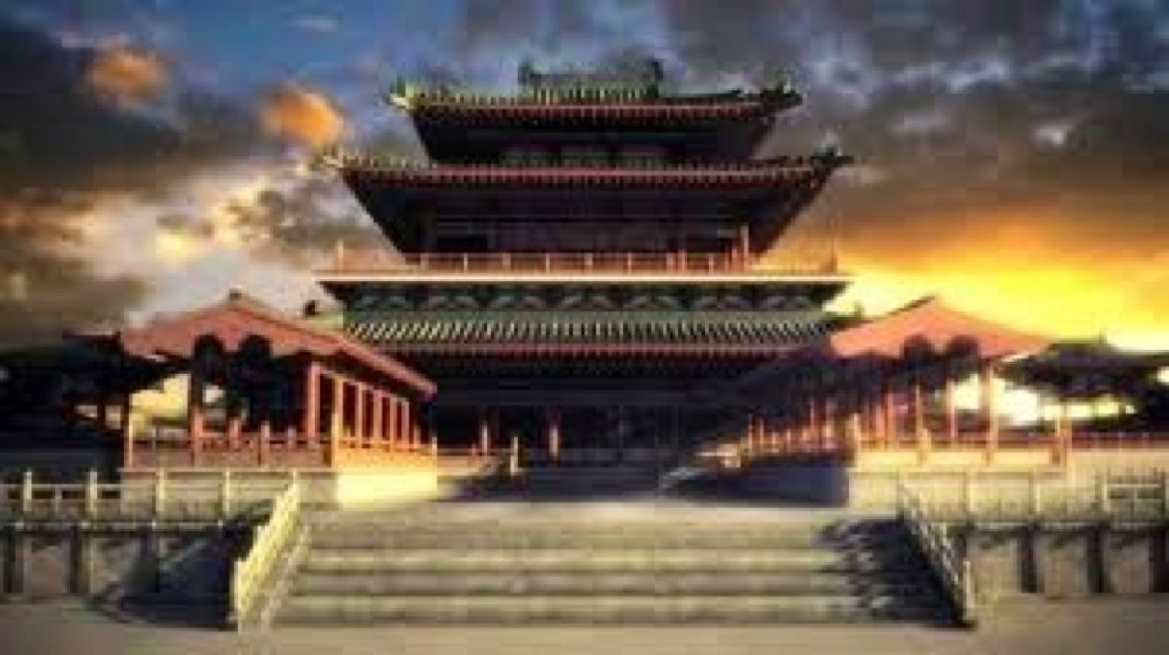 1071x600 My Drawing Of The Forbidden City - Forbidden City Drawing