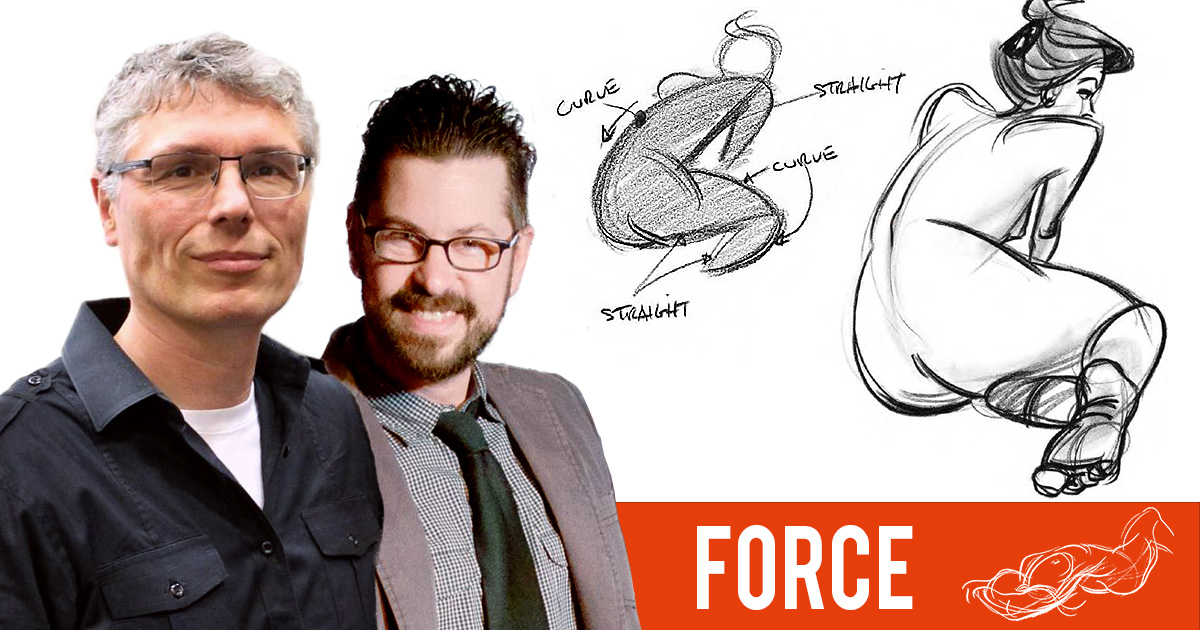 1200x630 Drawing Dynamic Figures The Force Method Proko - Force Drawing