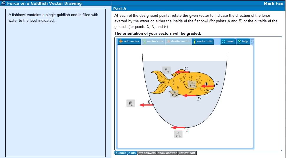 970x537 solved at each of the designated points, rotate the given - Force On A Goldfish Vector Drawing