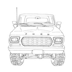 236x236 best drawing of ford images in ford, ford trucks - Ford Drawing
