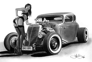 300x204 ford drawings fine art america - Ford Drawing