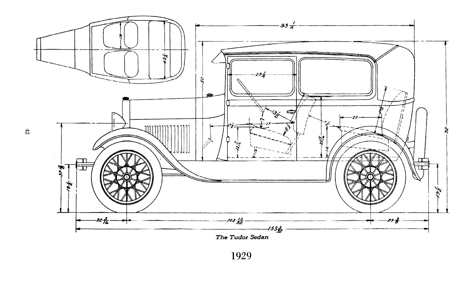 1928x1196 model a ford engine drawings ford model a body dimensions - Ford Drawing