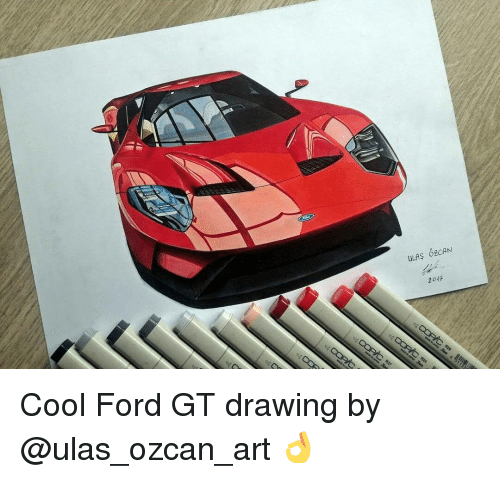 500x479 Can Ulas Cool Ford Gt Drawing - Ford Gt Drawing