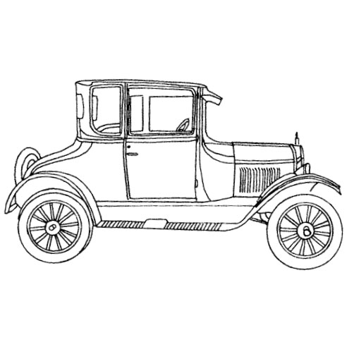 Ford Model T Drawing at PaintingValley.com | Explore collection of Ford ...