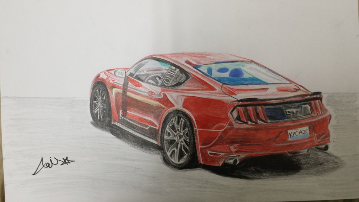 1200x675 Ford Mustang Gt - Ford Mustang Gt Drawing