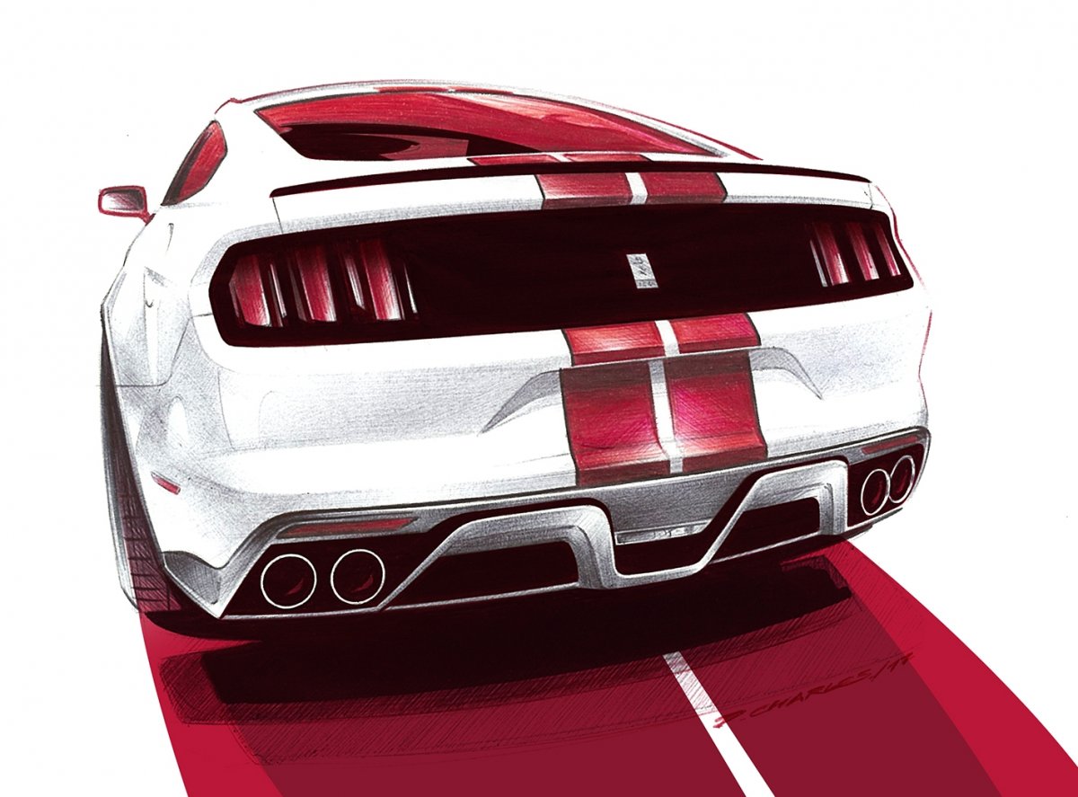 1200x887 Ford Mustang Gt - Ford Mustang Gt Drawing