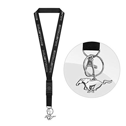 425x425 ford mustang running pony lanyard automotive - Ford Mustang Logo Drawing