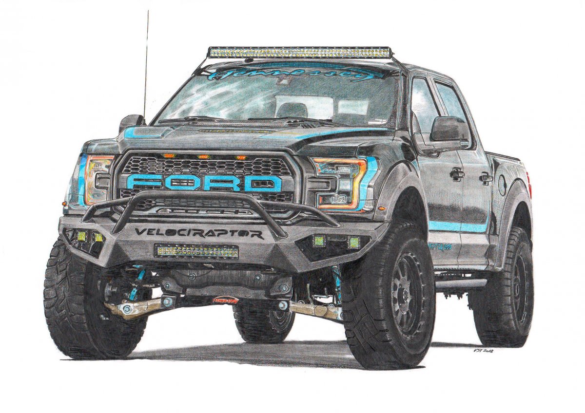 Ford Raptor Drawing at Explore collection of Ford