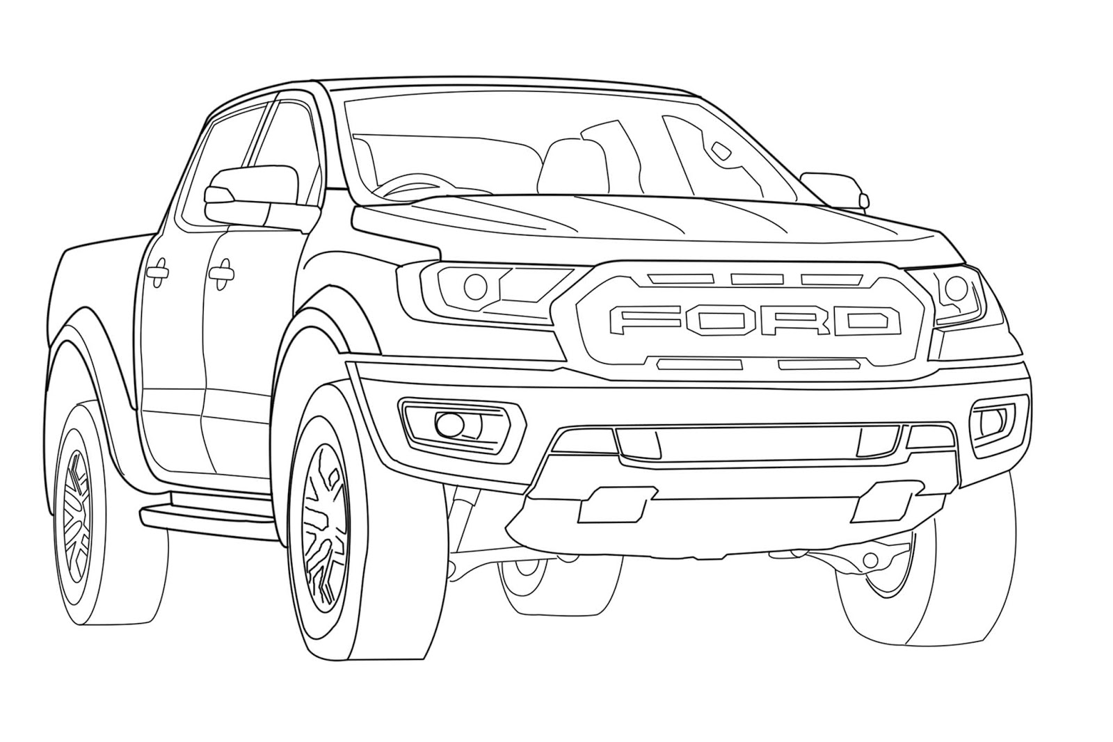 Ford Raptor Drawing at Explore