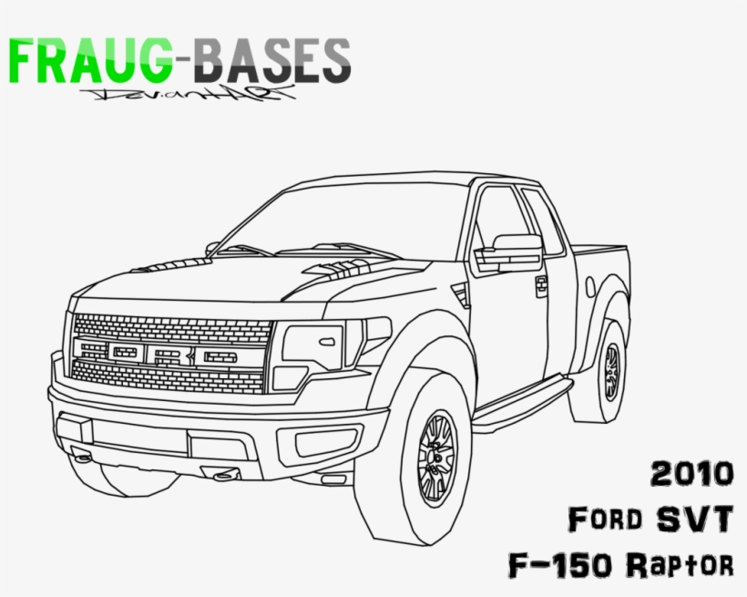 820x655 drawn truck ford raptor - Ford Raptor Drawing