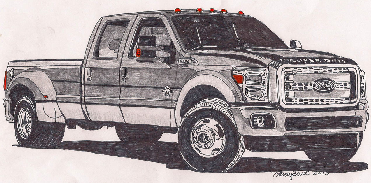 Ford Truck Drawings at Explore collection of Ford