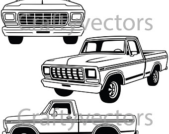 Ford Truck Drawings at PaintingValley.com | Explore collection of Ford
