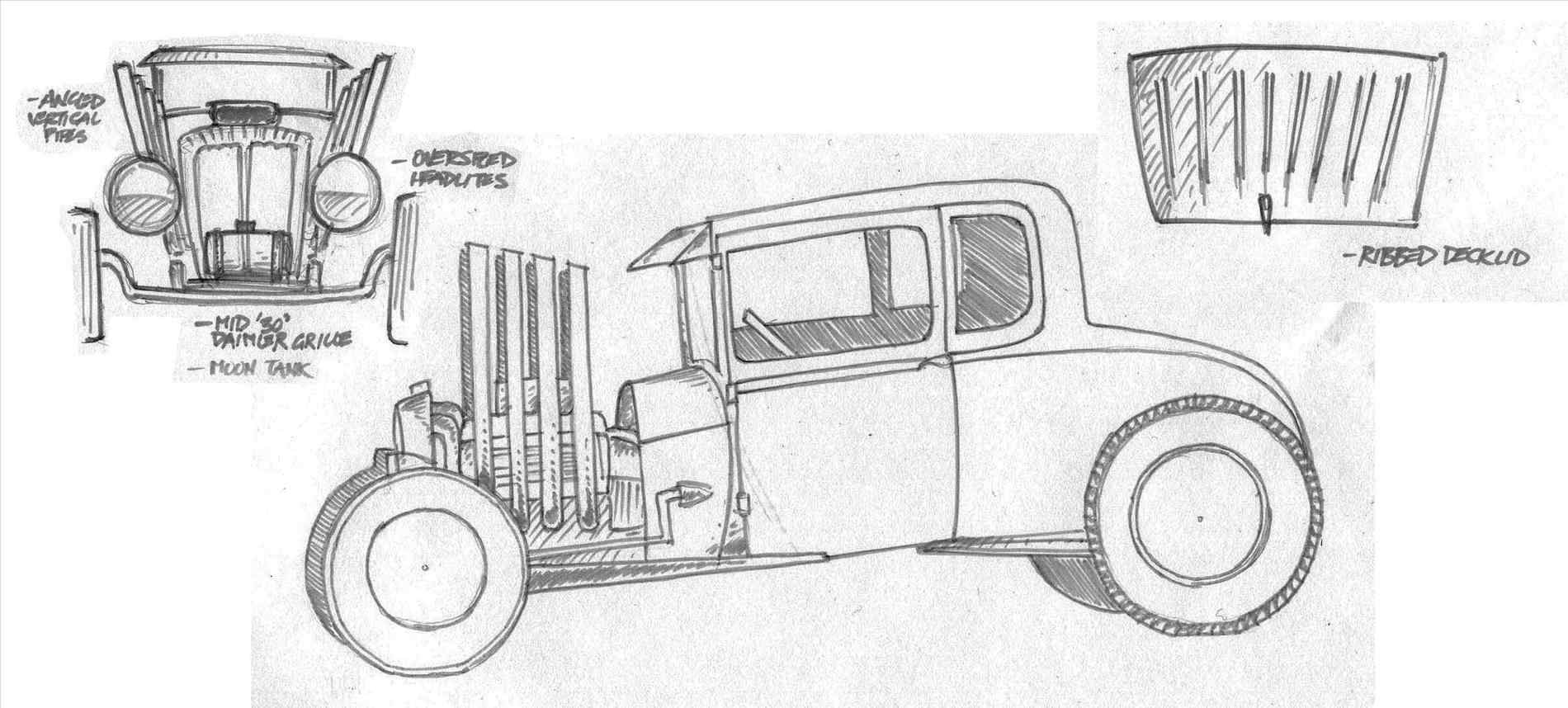 Ford Truck Drawings at PaintingValley.com | Explore collection of Ford