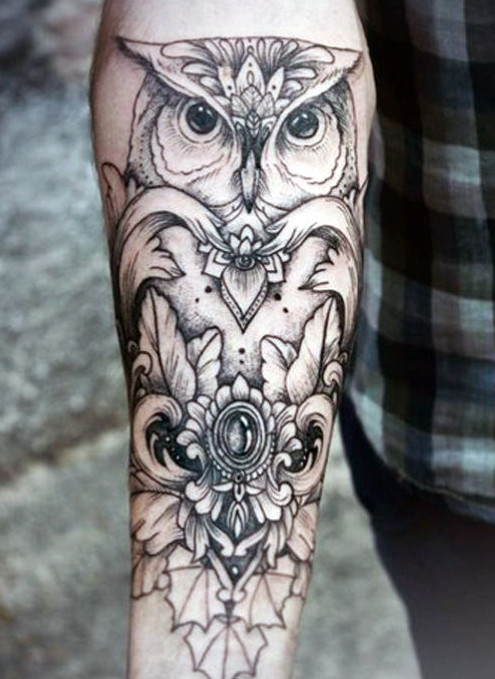 495x679 Top Best Forearm Tattoos For Men - Forearm Tattoo Drawings