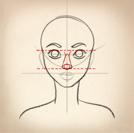 469x463 Little Drawing Tips - Forehead Drawing