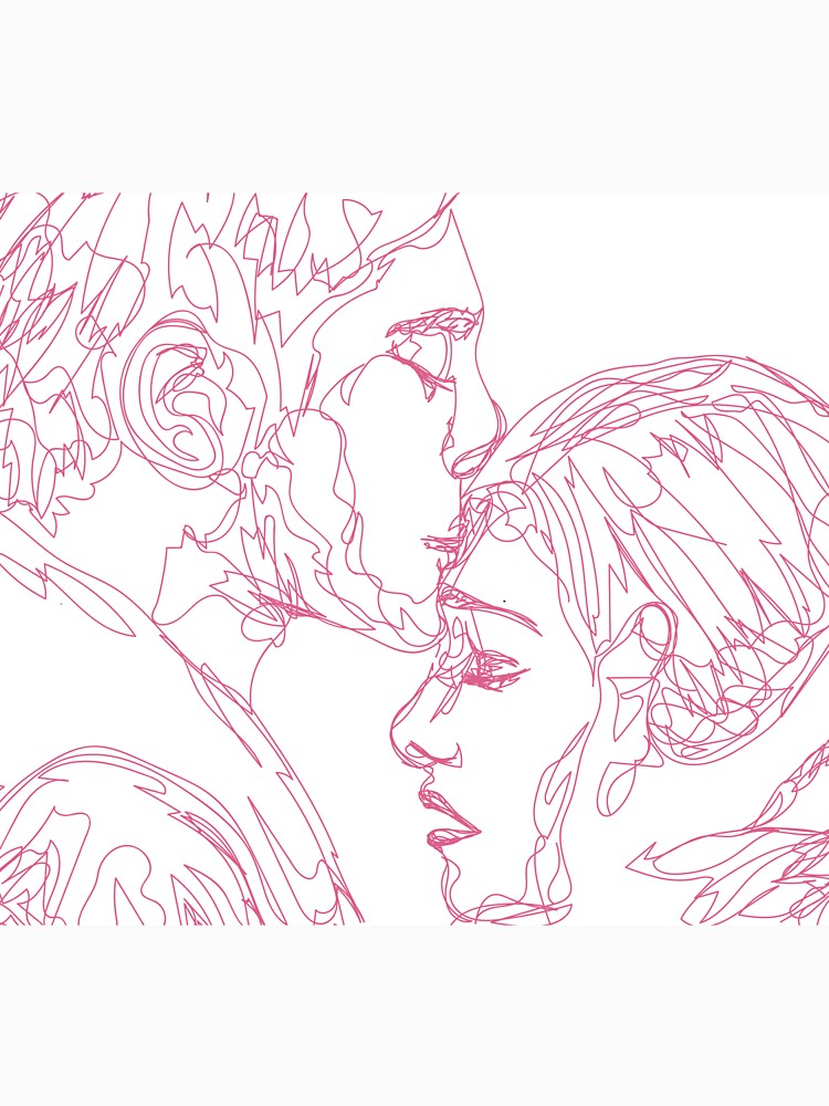 750x1000 forehead kiss t shirt - Forehead Kiss Drawing
