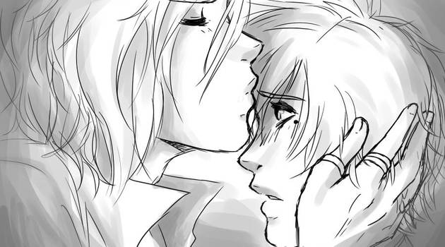 630x350 drawing commitment - Forehead Kiss Drawing