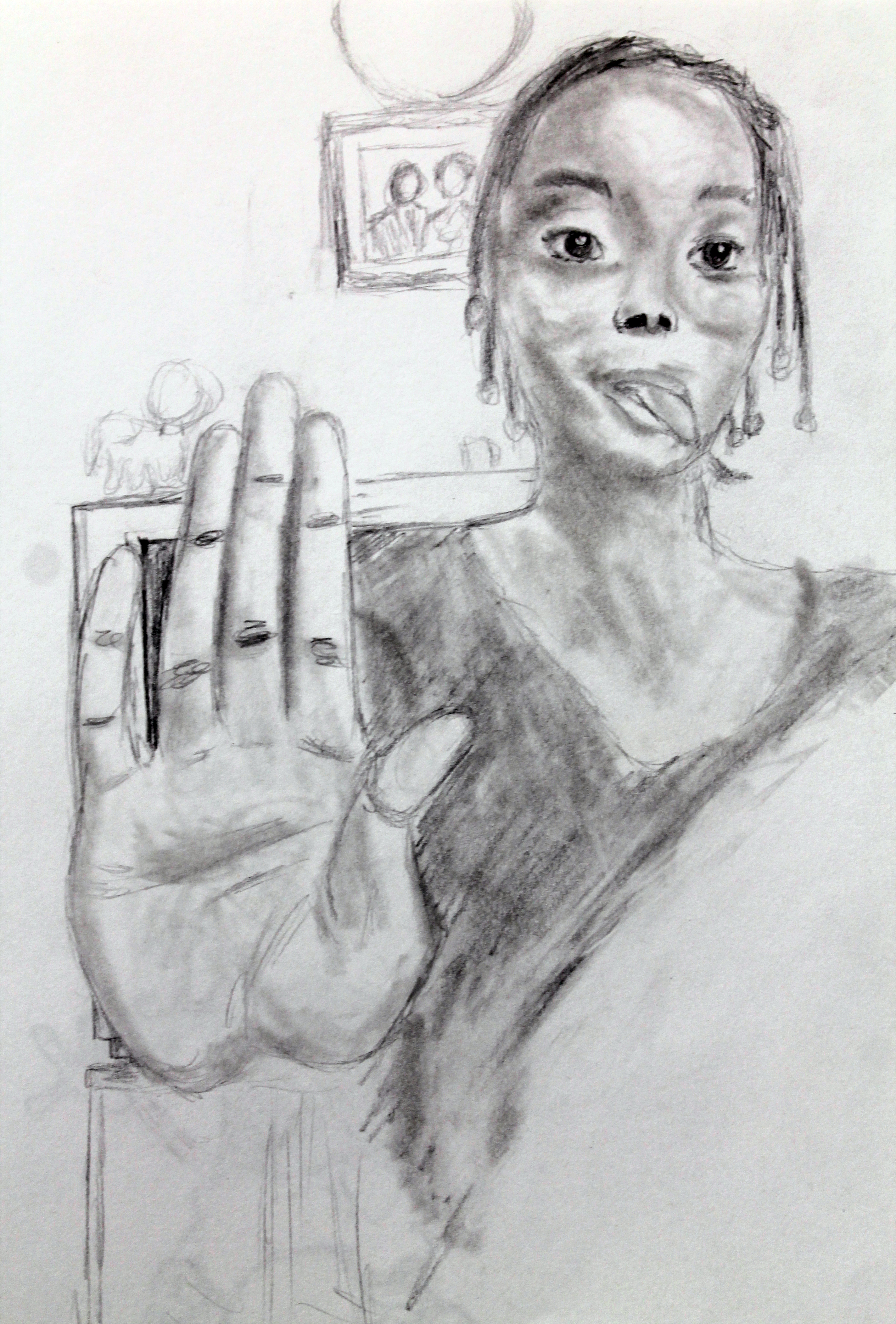 2848x4208 foreshortening drawing, ap ms murtagh's art room - Foreshortening Drawing