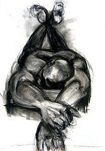 209x300 foreshortening drawings pixels - Foreshortening Drawing